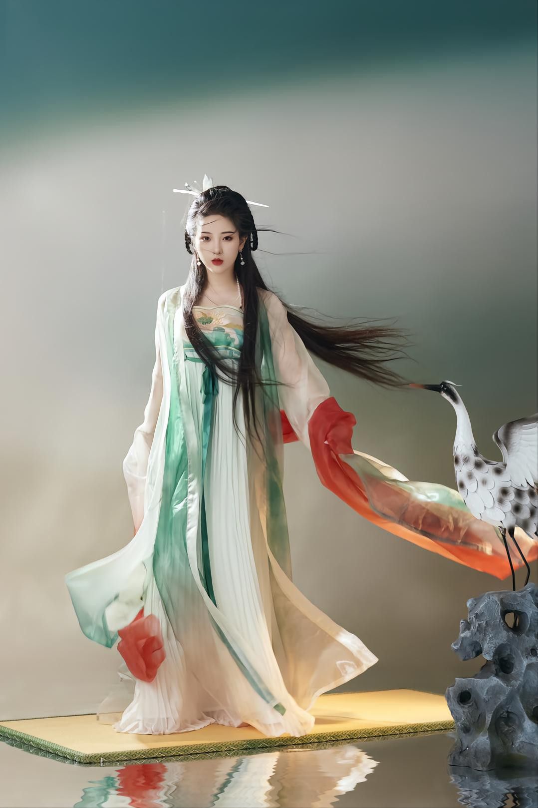 Elegant Embroidery on a Traditional Ma Lin Skirt:The Art of Advanced Fashion