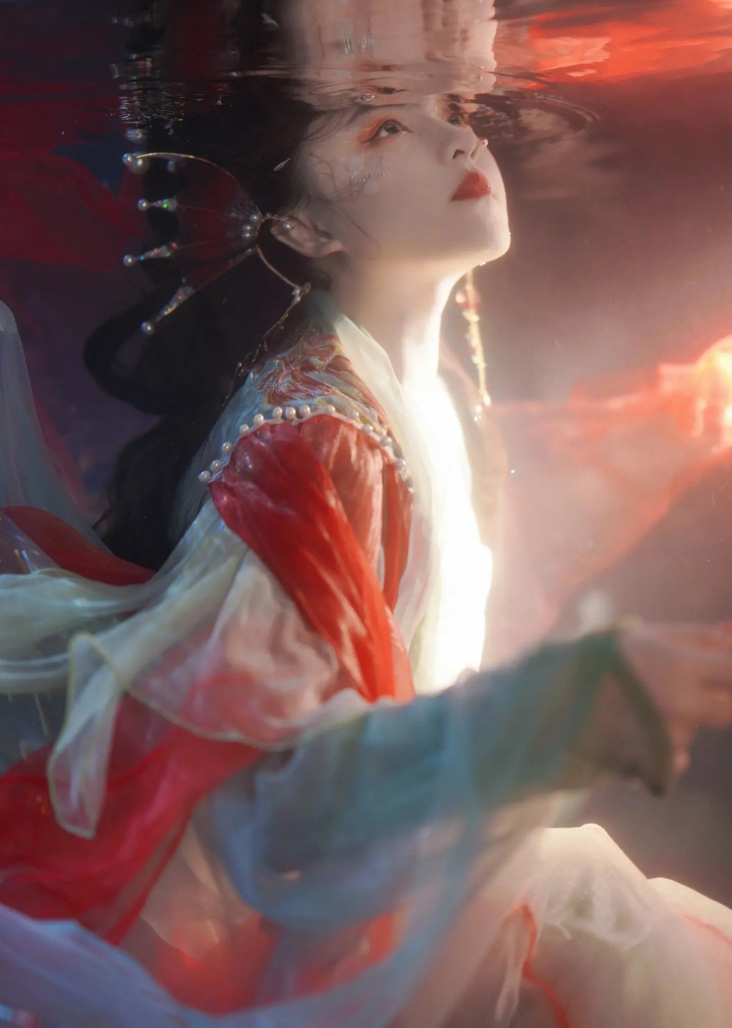 Green Hanfu Costumes for Children in Summer