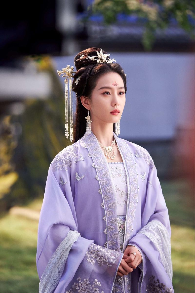 Childrens Tang-Style Hanfu Summer Dress for 8-Year-Old Girls