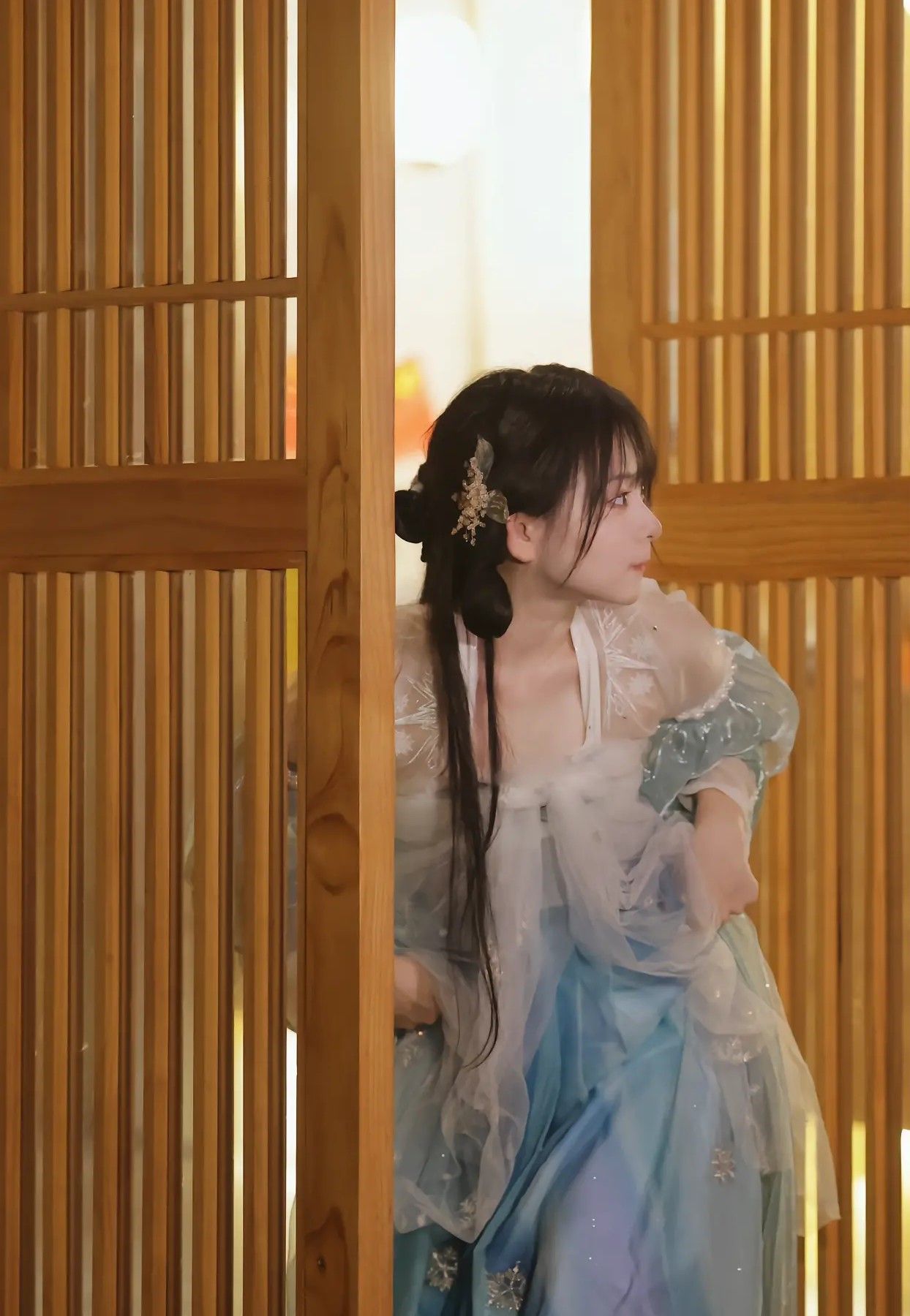 The Enchantment of Peach Blossom:The Charm of Hanfu in a World of Blissful Tranquility