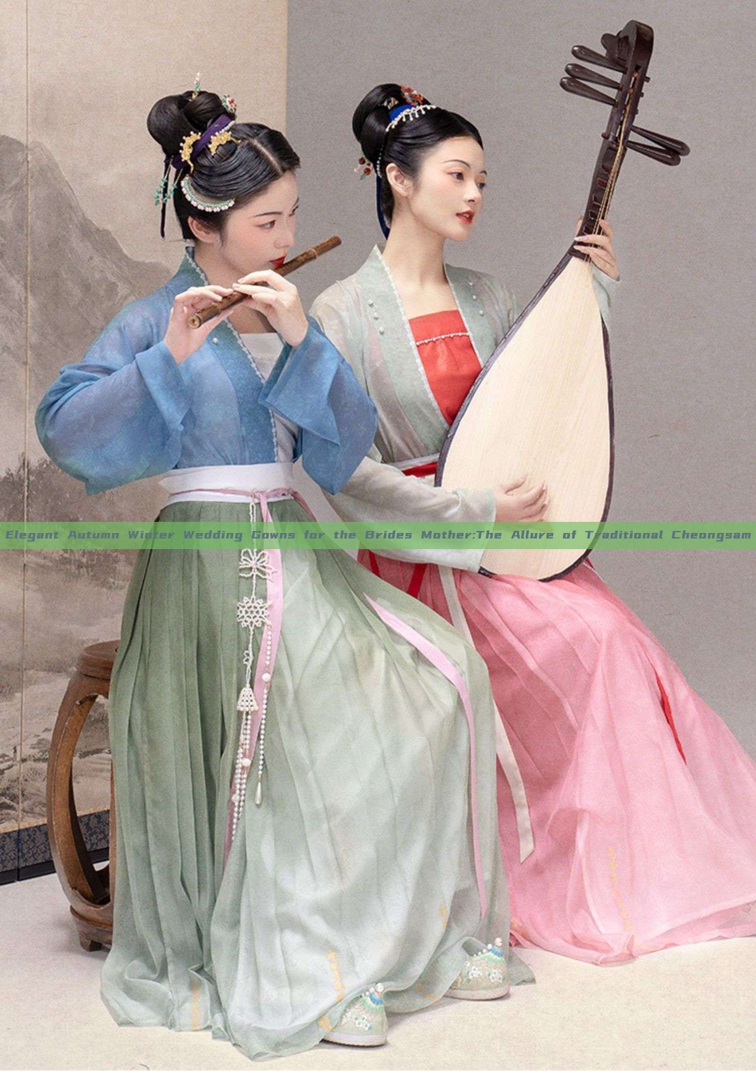 Elegant Autumn Winter Wedding Gowns for the Brides Mother:The Allure of Traditional Cheongsam