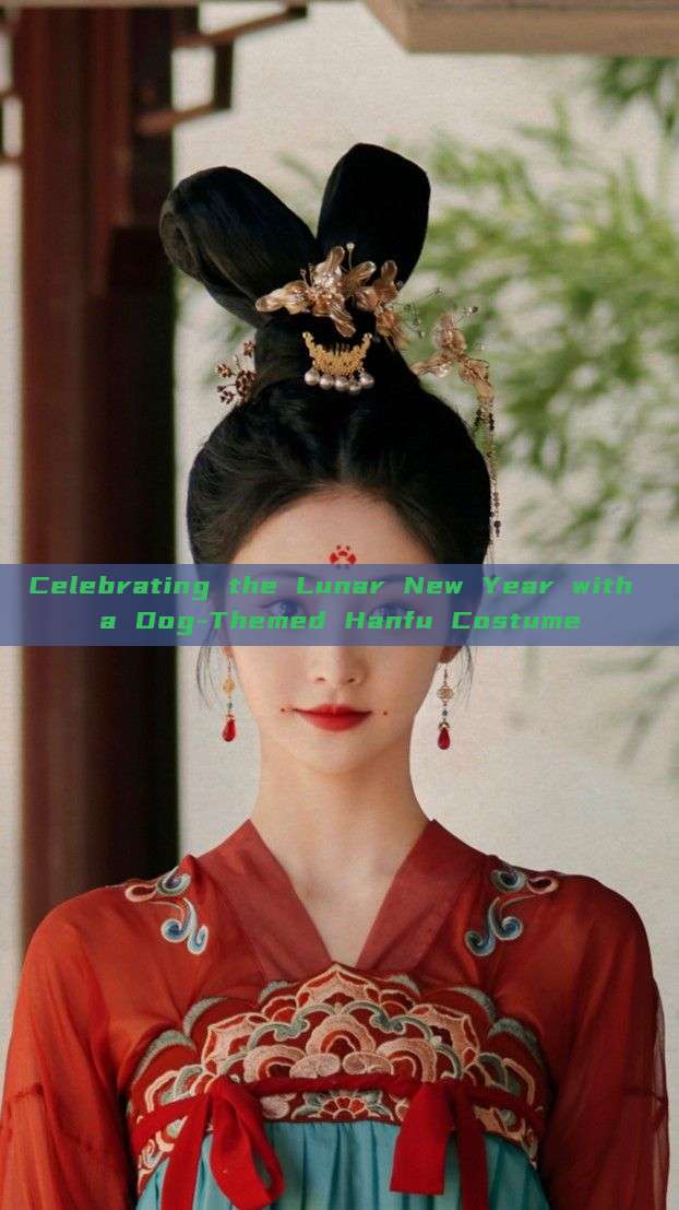 Celebrating the Lunar New Year with a Dog-Themed Hanfu Costume