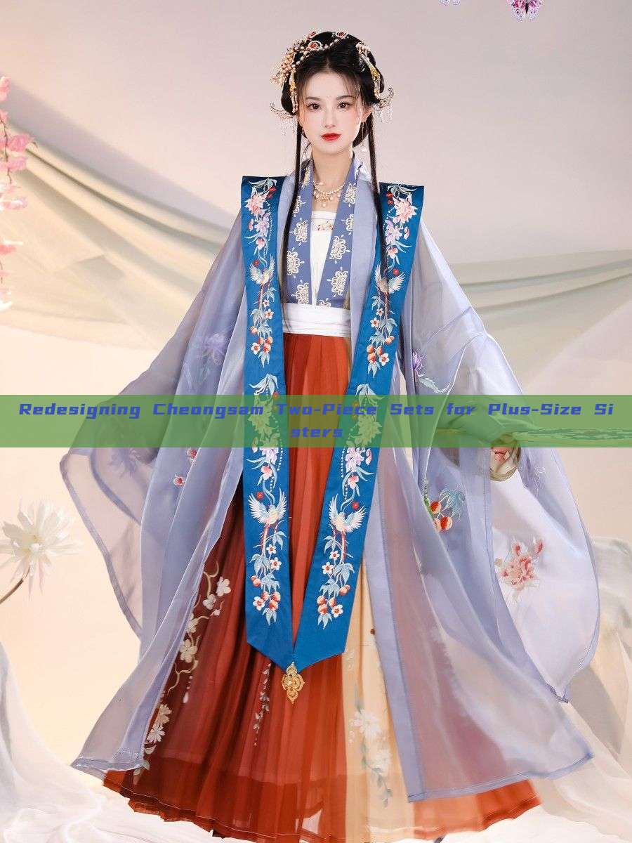 Redesigning Cheongsam Two-Piece Sets for Plus-Size Sisters Redesigning Cheongsam Two-Piece Sets for Plus-Size Sisters