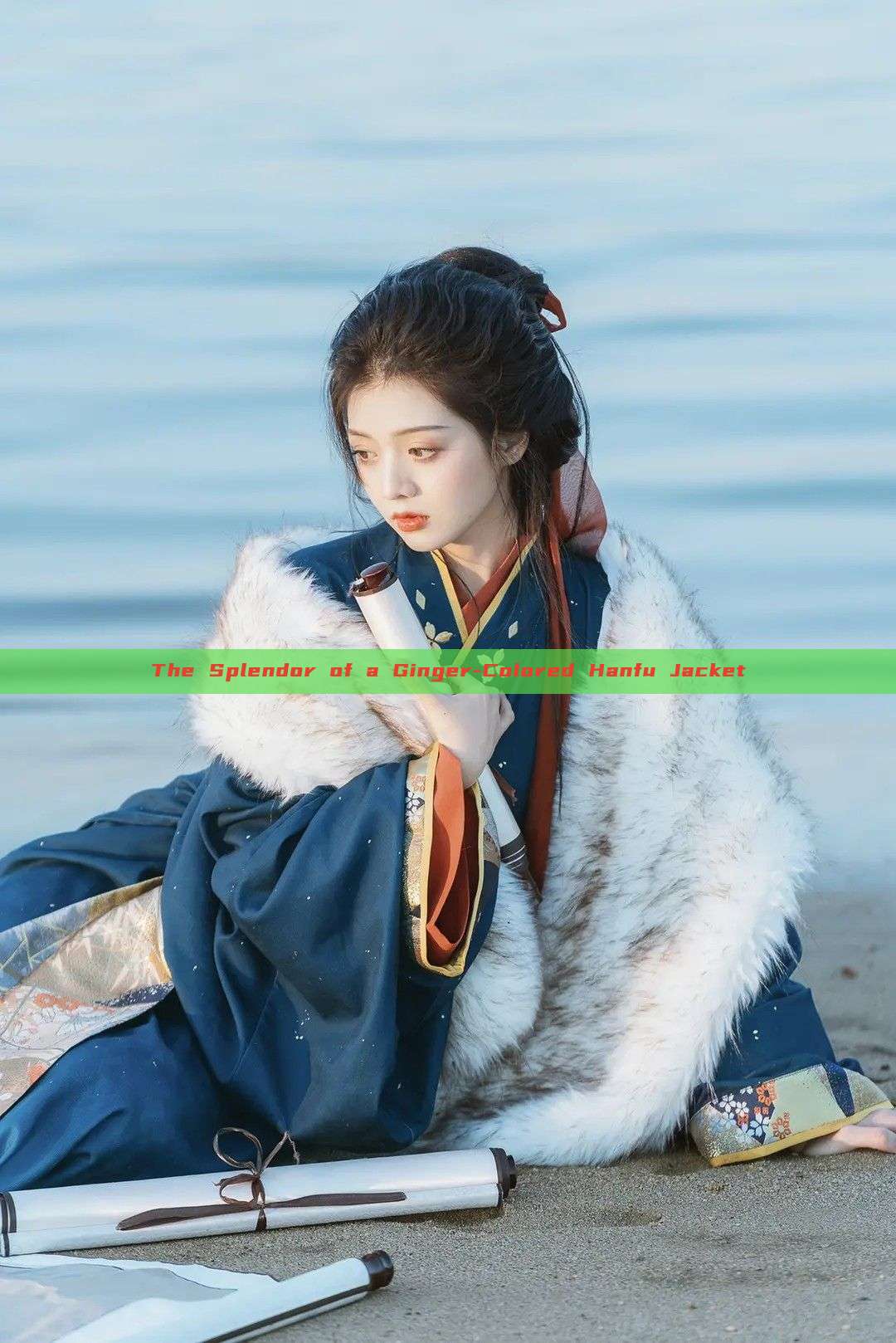 The Splendor of a Ginger-Colored Hanfu Jacket The Splendor of a Ginger-Colored Hanfu Jacket