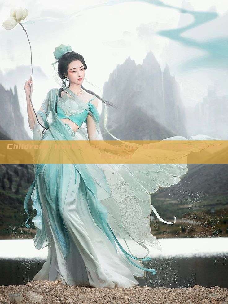 Childrens Hanfu Fashion:The Bai Suzhen Style Revival Childrens Hanfu Fashion:The Bai Suzhen Style Revival