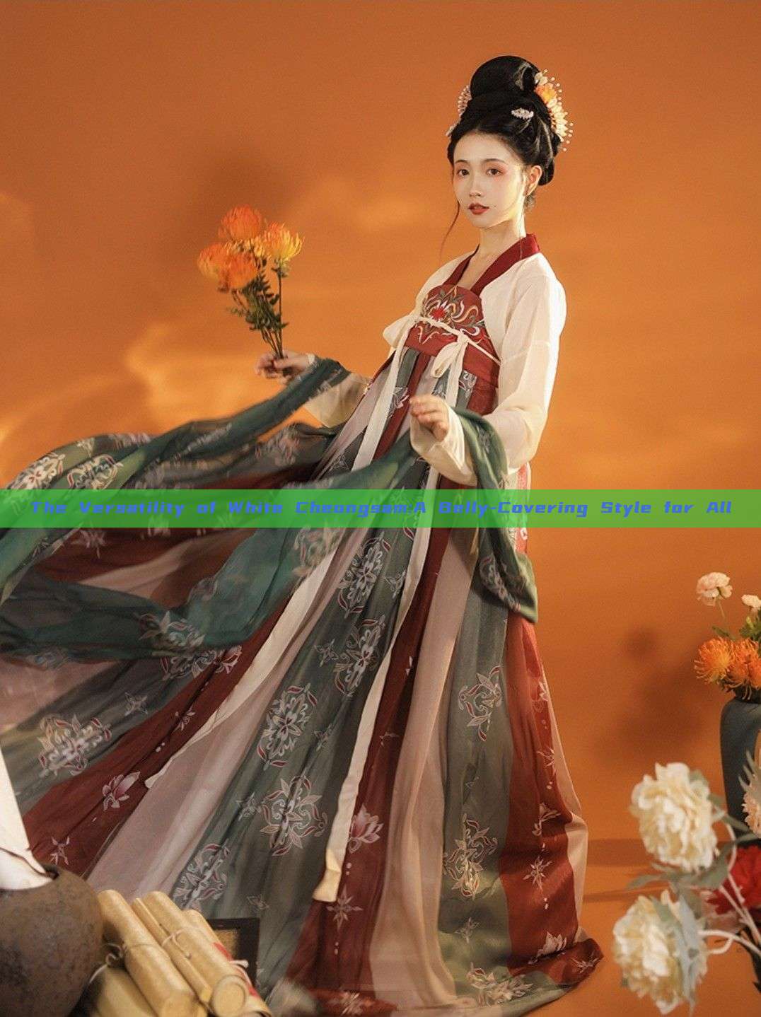 The Versatility of White Cheongsam:A Belly-Covering Style for All The Versatility of White Cheongsam:A Belly-Covering Style for All