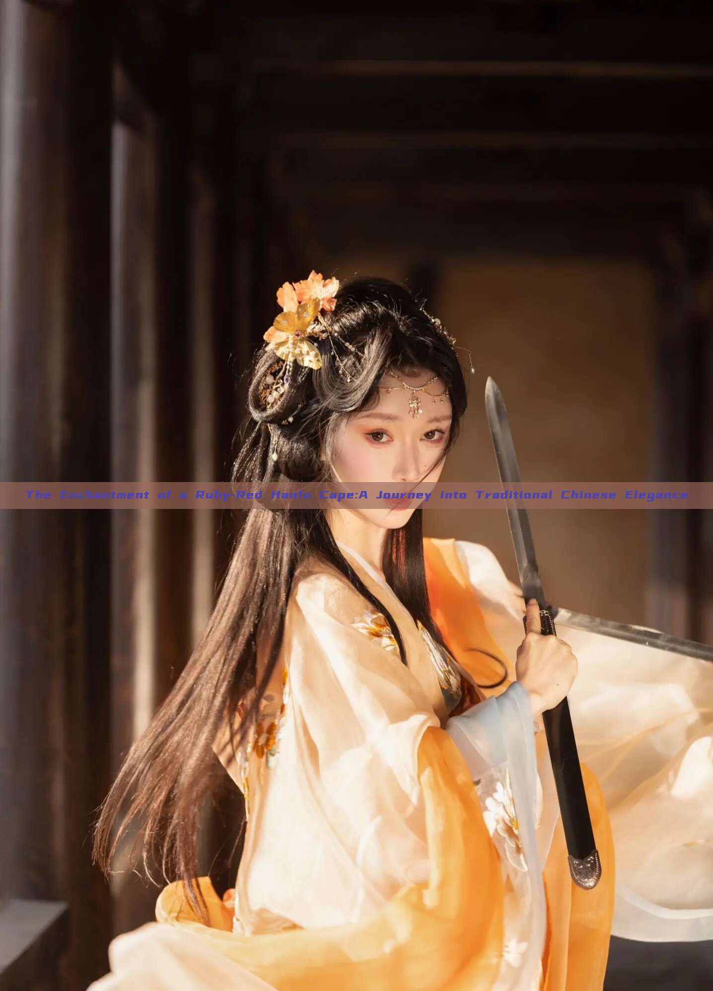 The Enchantment of a Ruby-Red Hanfu Cape:A Journey into Traditional Chinese Elegance The Enchantment of a Ruby-Red Hanfu Cape:A Journey into Traditional Chinese Elegance