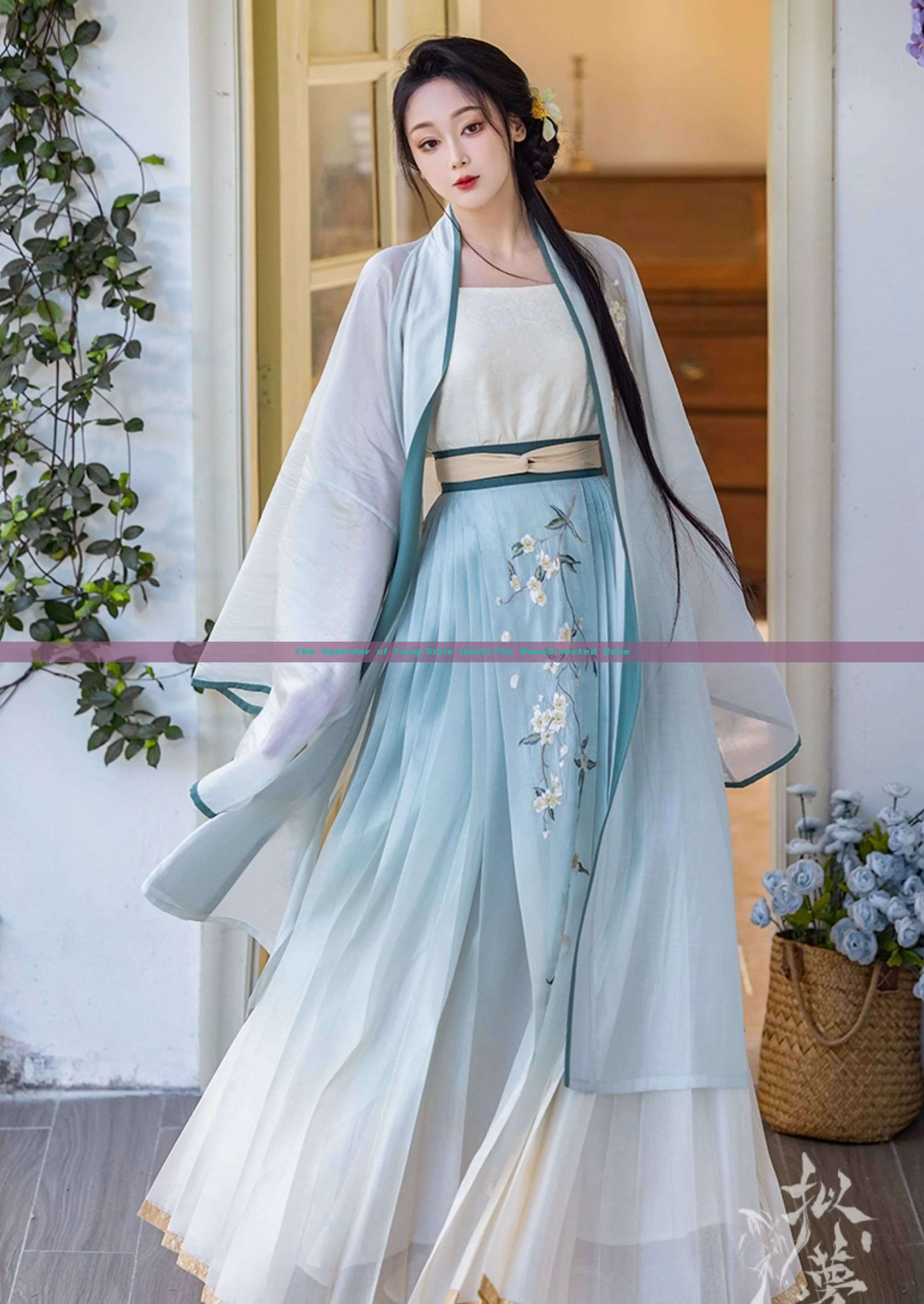 The Splendor of Tang-Style Hanfu:The Round-necked Robe The Splendor of Tang-Style Hanfu:The Round-necked Robe