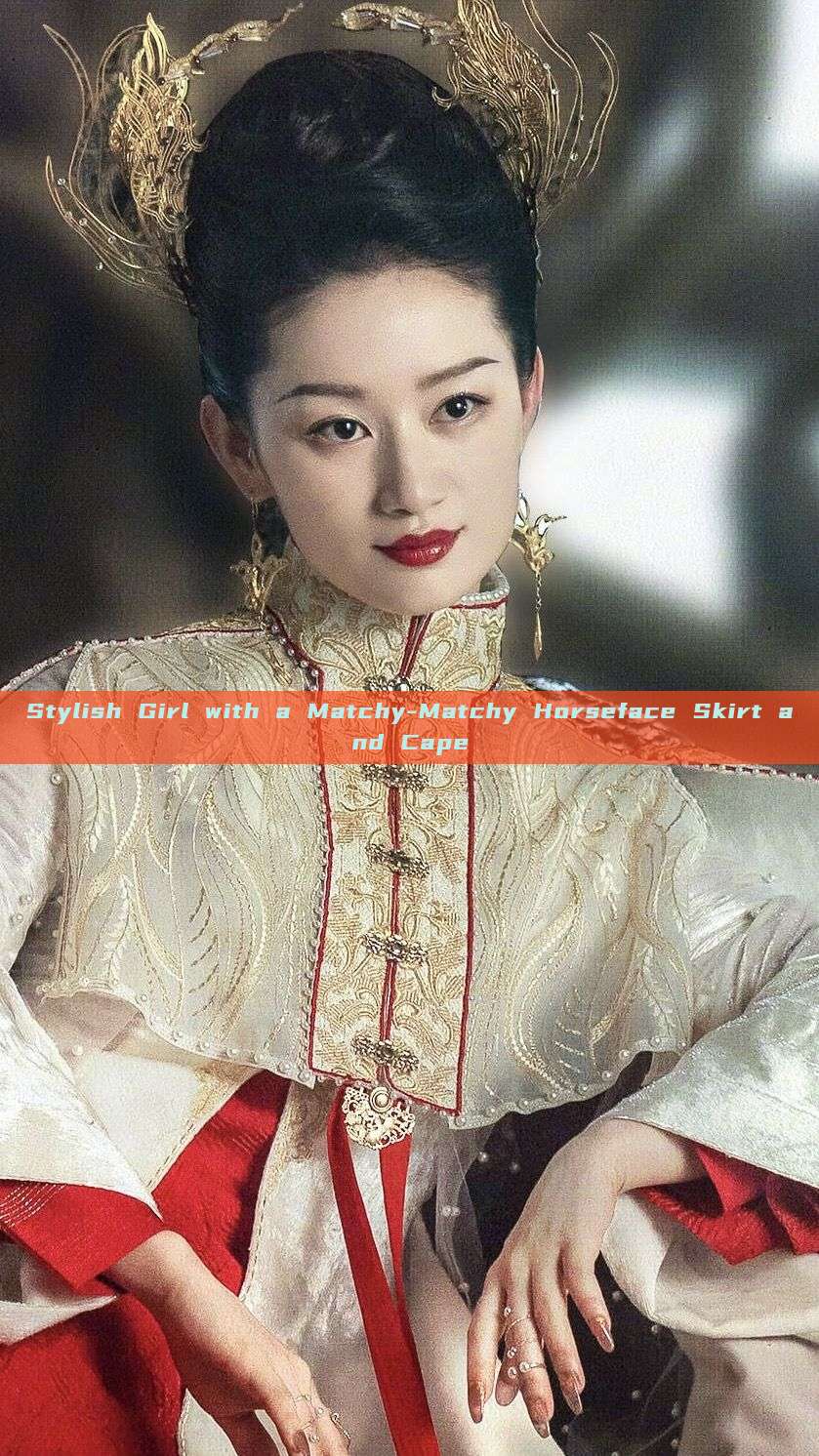Stylish Girl with a Matchy-Matchy Horseface Skirt and Cape Stylish Girl with a Matchy-Matchy Horseface Skirt and Cape