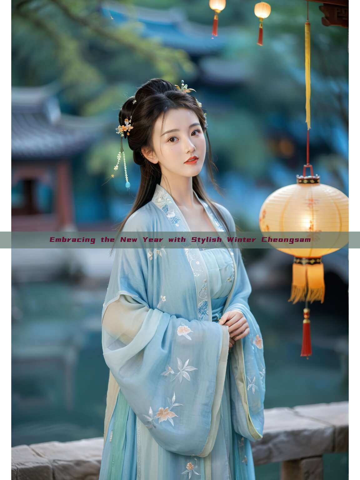Embracing the New Year with Stylish Winter Cheongsam