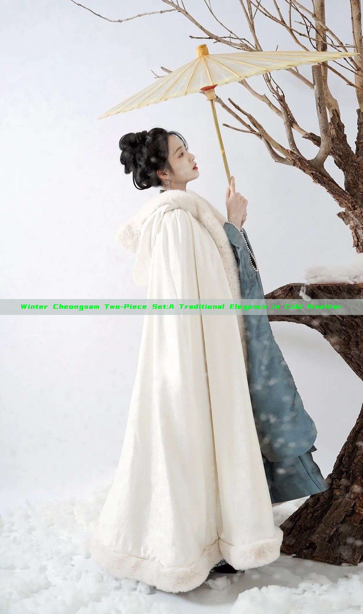 Winter Cheongsam Two-Piece Set:A Traditional Elegance in Cold Weather Winter Cheongsam Two-Piece Set:A Traditional Elegance in Cold Weather